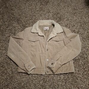 San Joy Beige Quilted Jacket